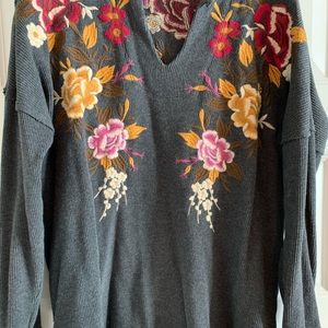 Johnny Was Embroidered Thermal